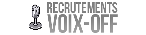 Recrutements voix-off